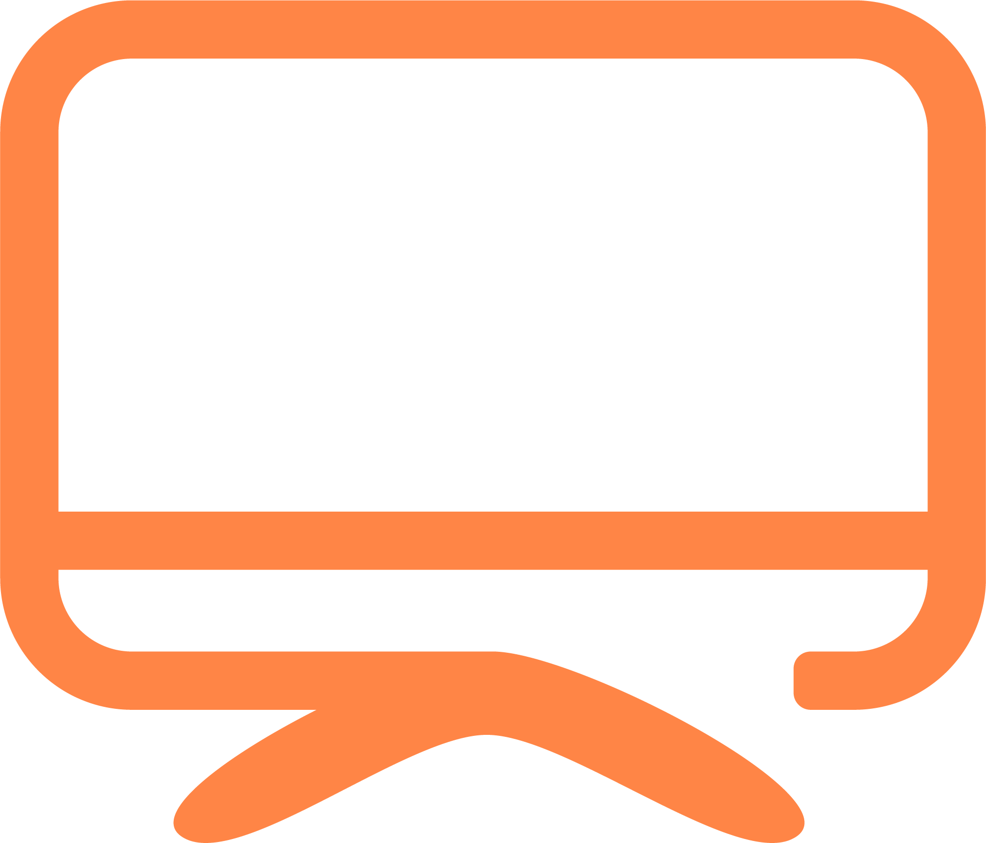 Screen Warm Orange